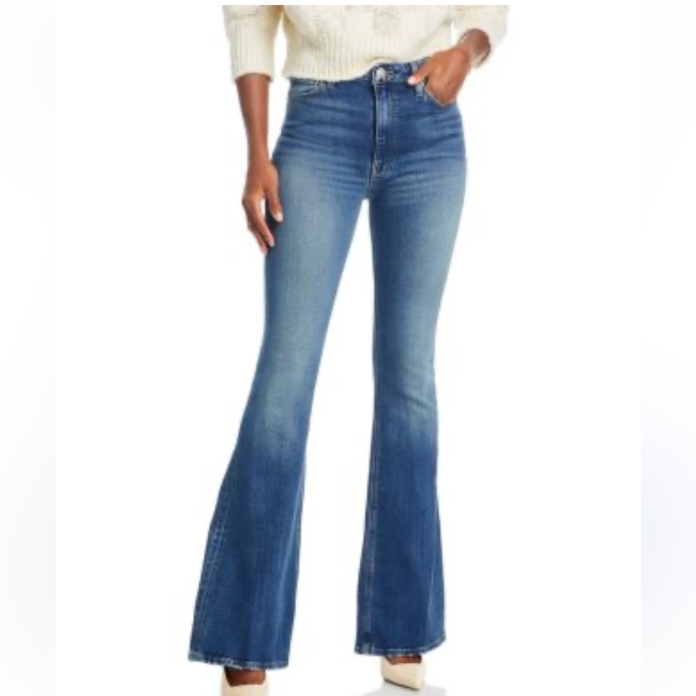 HUDSON Holly High-Rise Flare Jeans Women's Timber 5 Pocket NWT‎ SIZE 34
